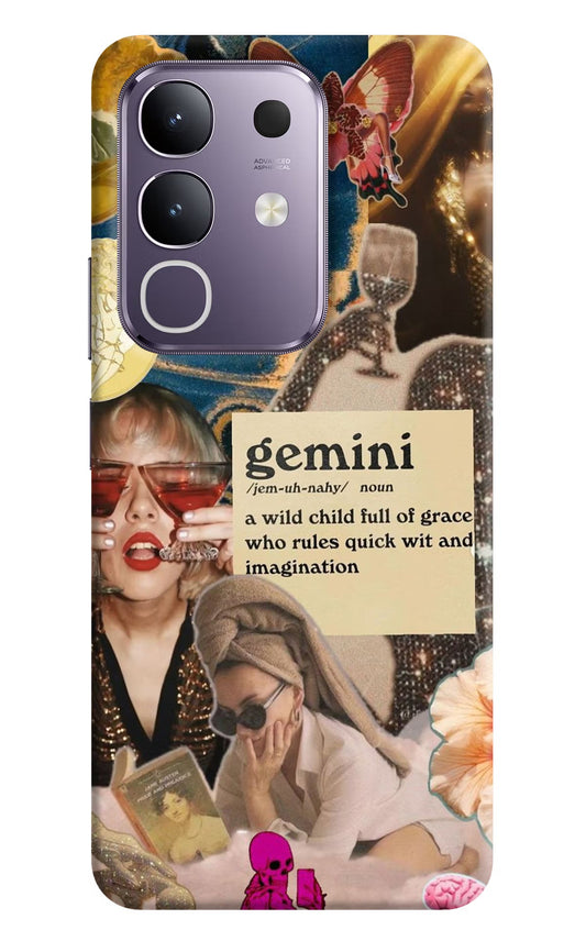 Gemini Zodiac Vivo T4x 5G Back Cover