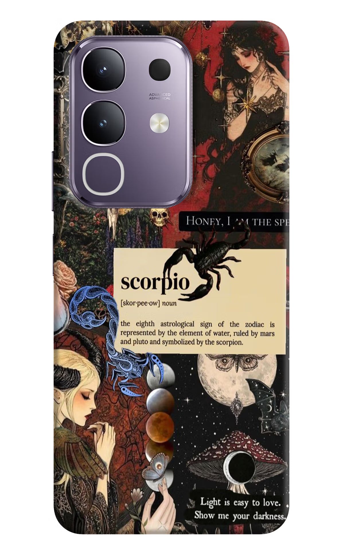Scorpio Zodiac Vivo T4x 5G Back Cover