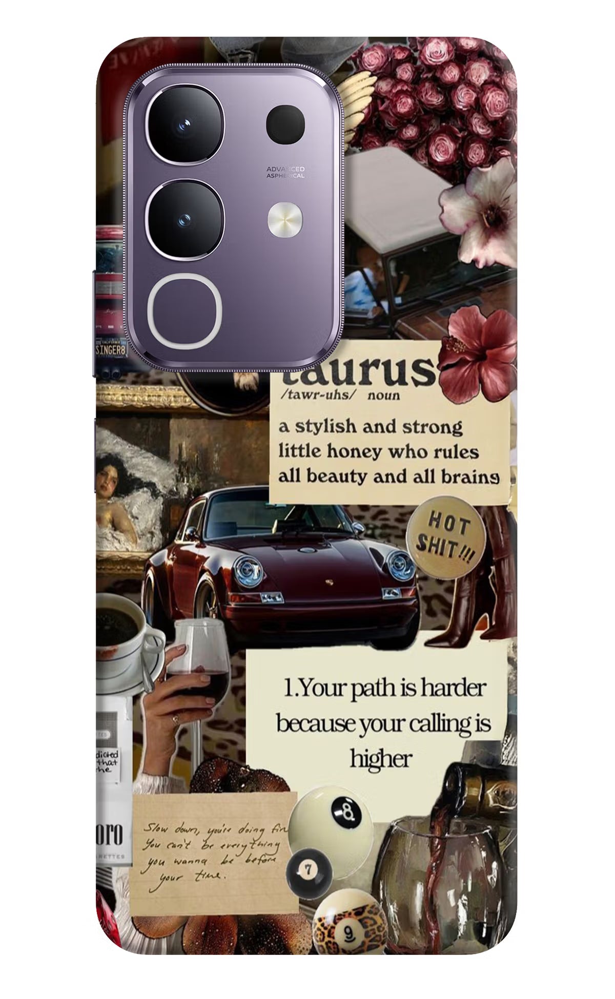 Taurus Zodiac Vivo T4x 5G Back Cover