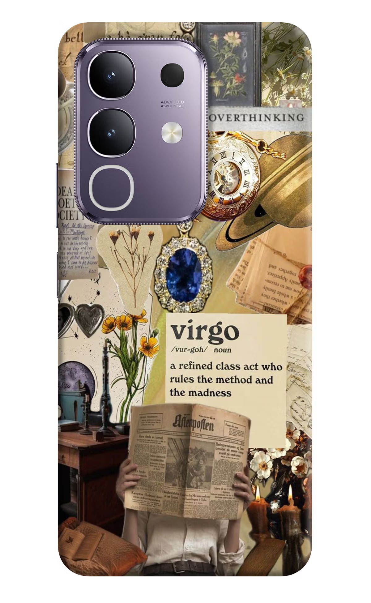 Virgo Zodiac Vivo T4x 5G Back Cover
