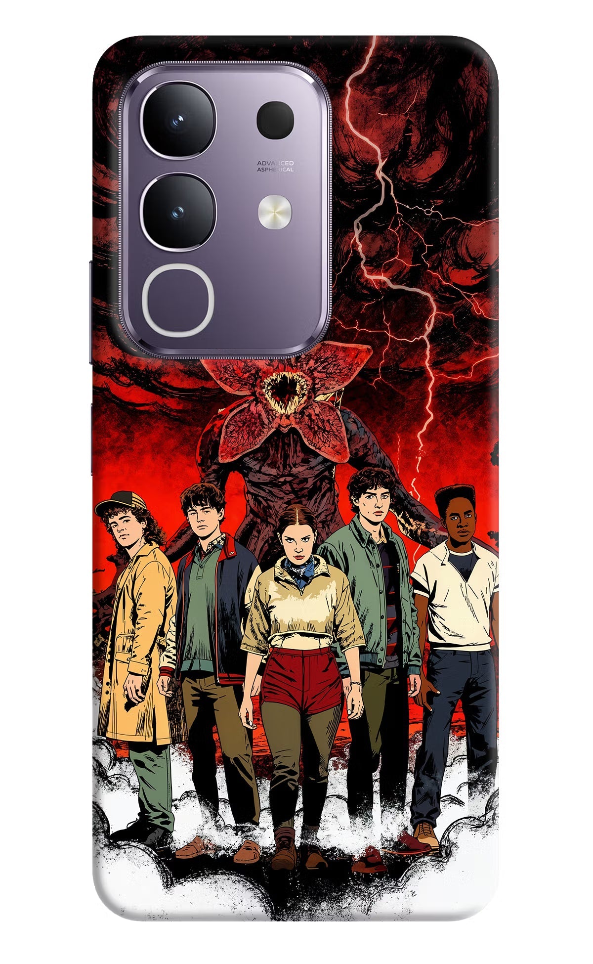 Ordinary Things Characters Vivo T4x 5G Back Cover