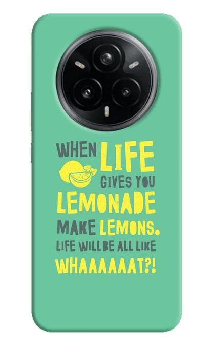 Quote Realme 14 Pro Plus 5G Back Cover