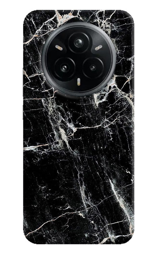 Black Marble Texture Realme 14 Pro Plus 5G Back Cover