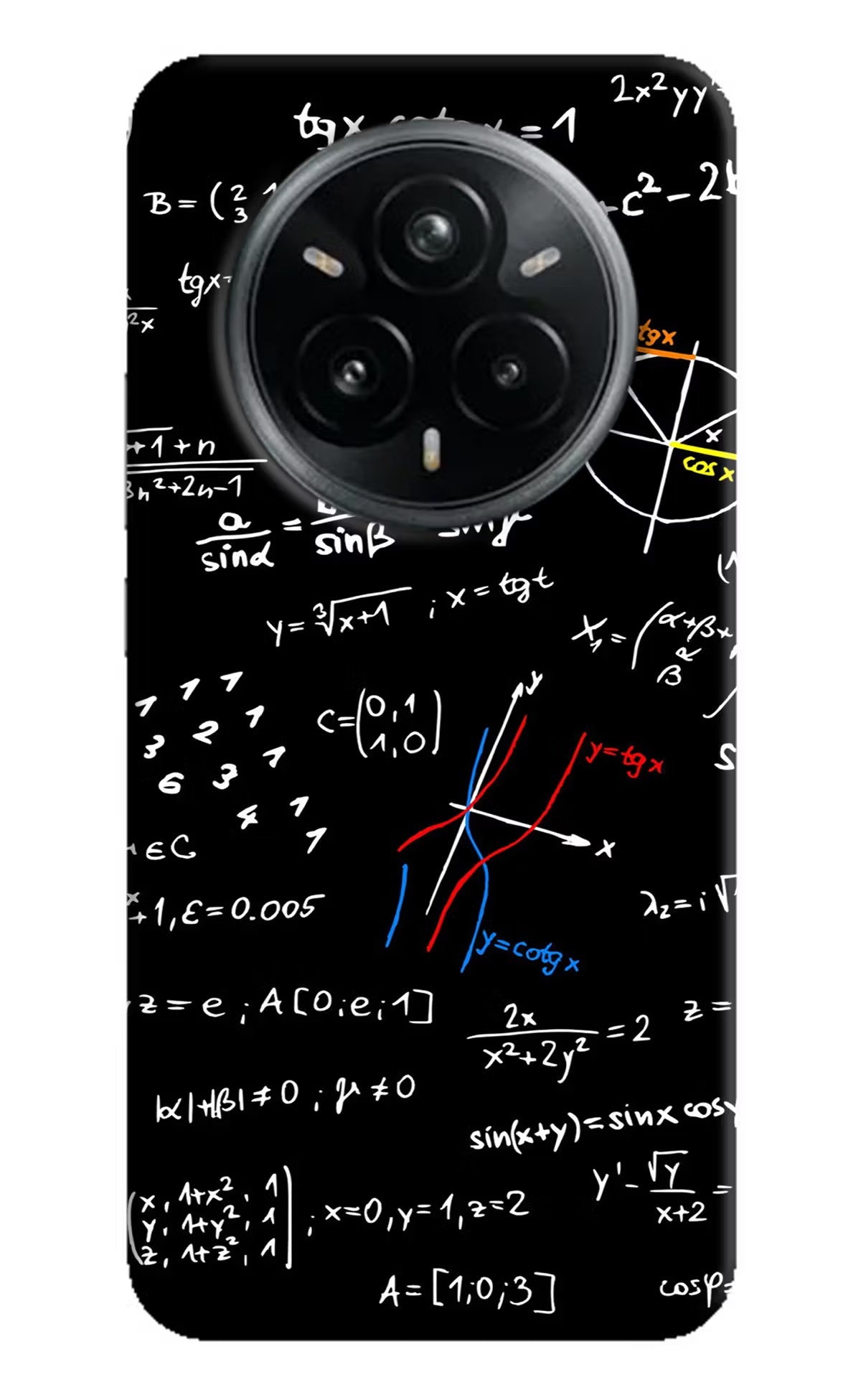 Mathematics Formula Realme 14 Pro Plus 5G Back Cover