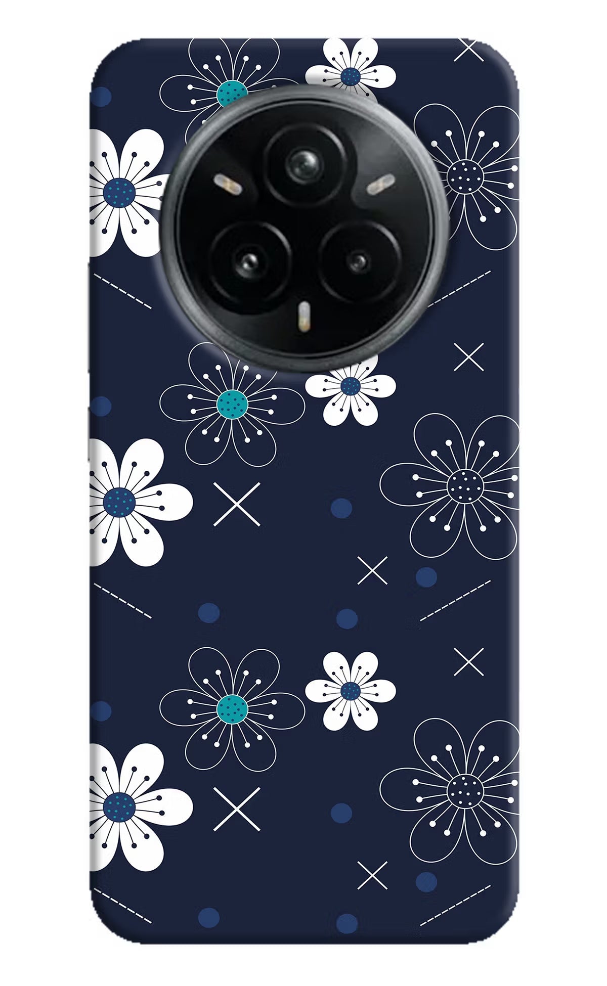 Flowers Realme 14 Pro Plus 5G Back Cover