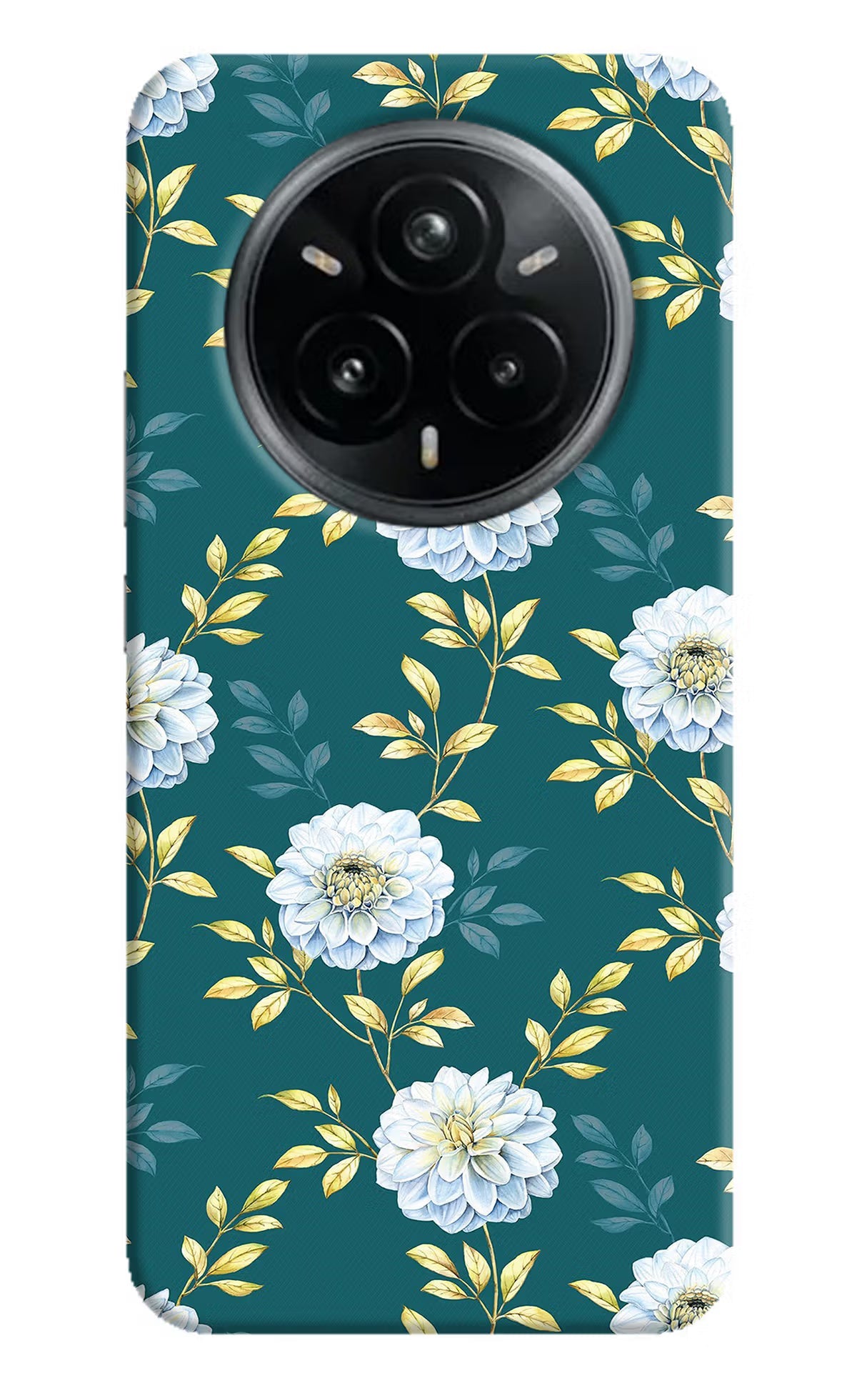 Flowers Realme 14 Pro Plus 5G Back Cover