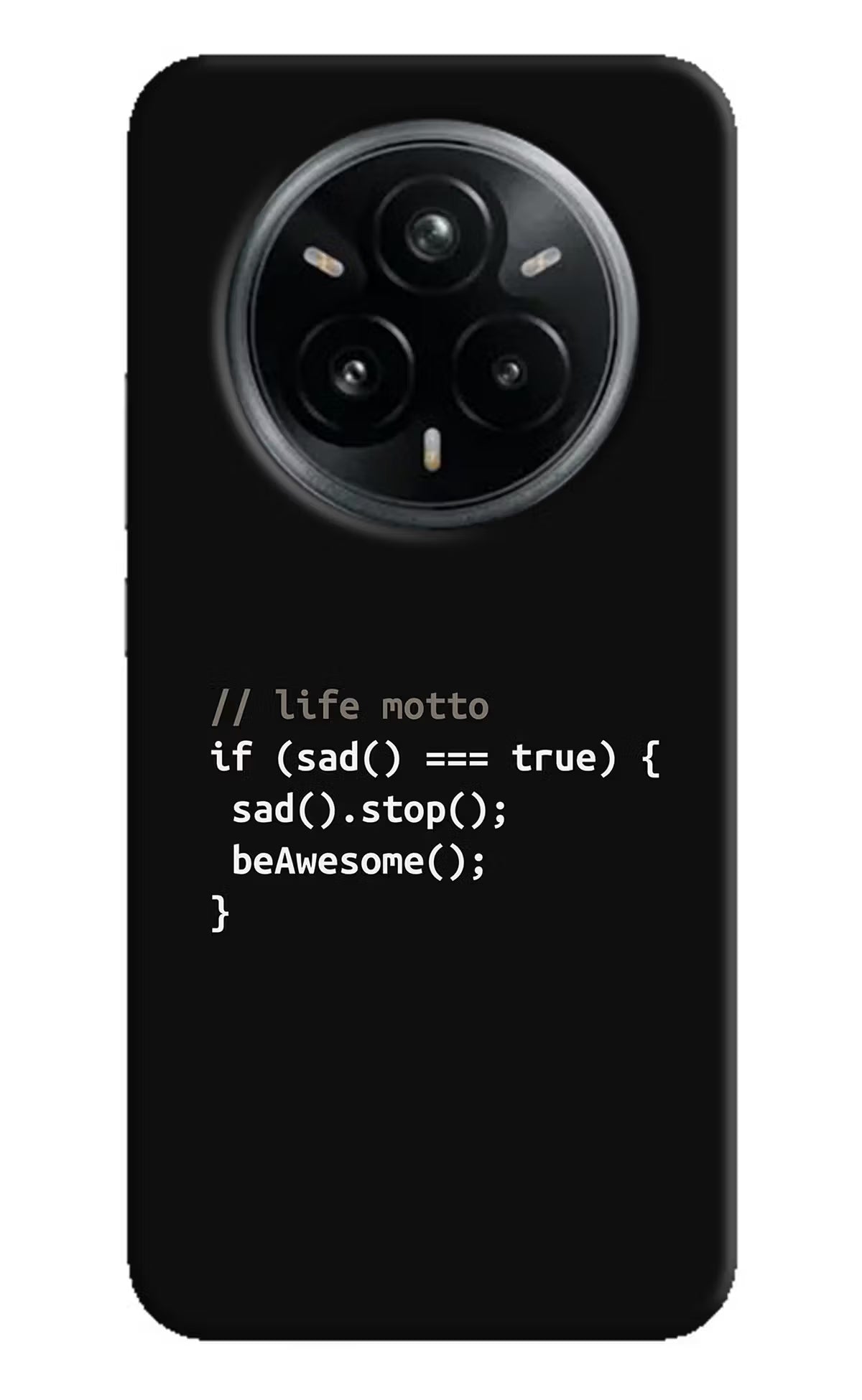 Life Motto Code Realme 14 Pro Plus 5G Back Cover
