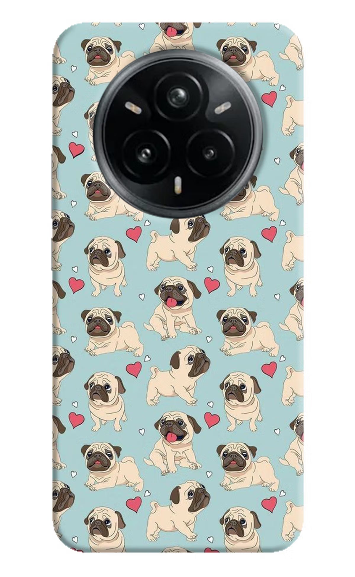 Pug Dog Realme 14 Pro Plus 5G Back Cover