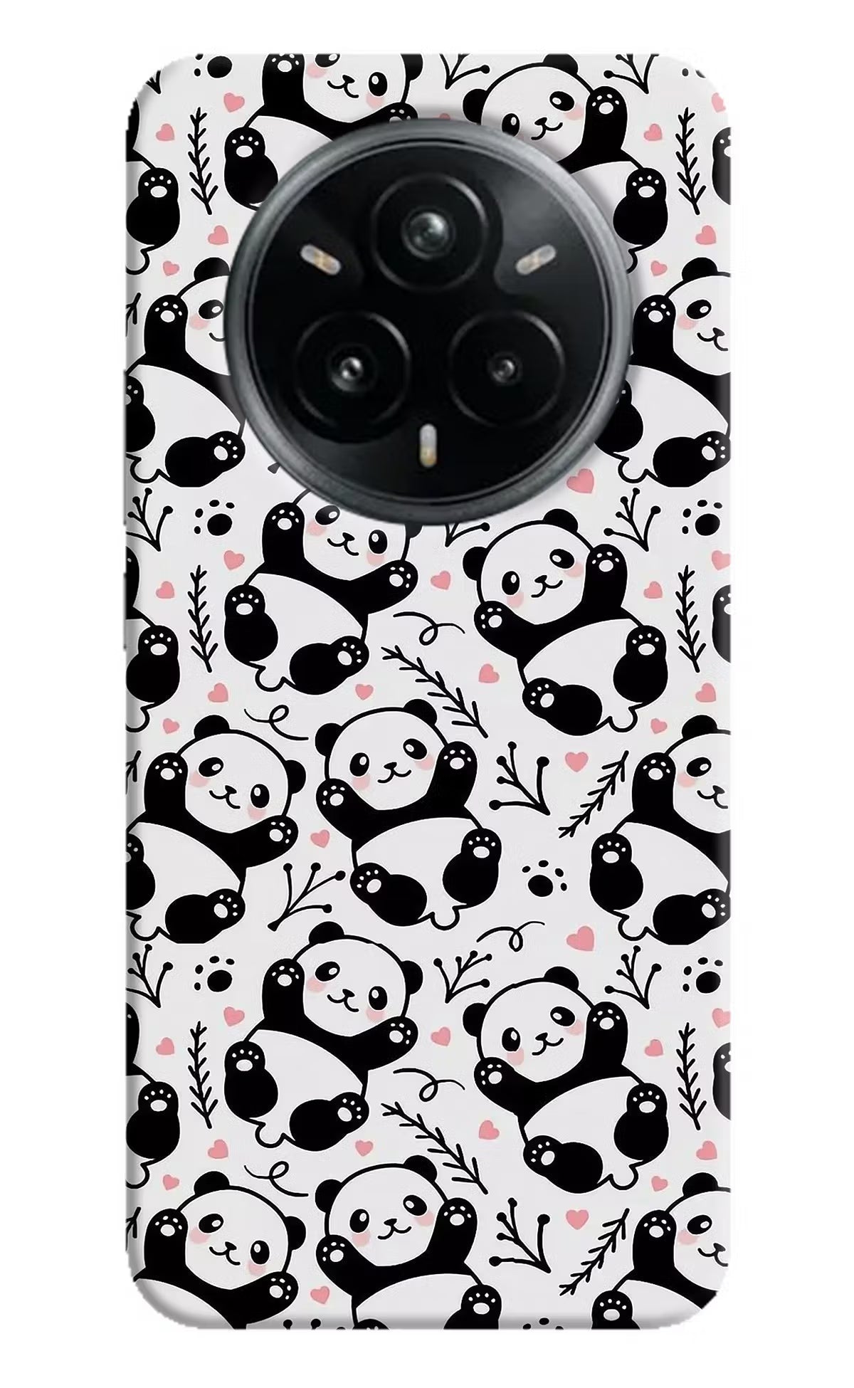 Cute Panda Realme 14 Pro Plus 5G Back Cover