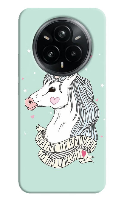 Unicorn Wallpaper Realme 14 Pro Plus 5G Back Cover