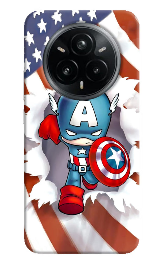 Captain America Realme 14 Pro Plus 5G Back Cover