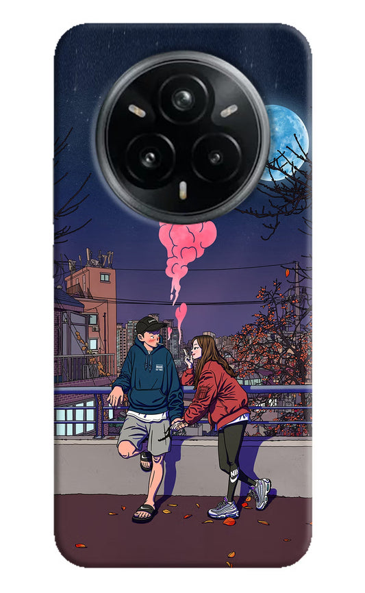 Chilling Couple Realme 14 Pro Plus 5G Back Cover