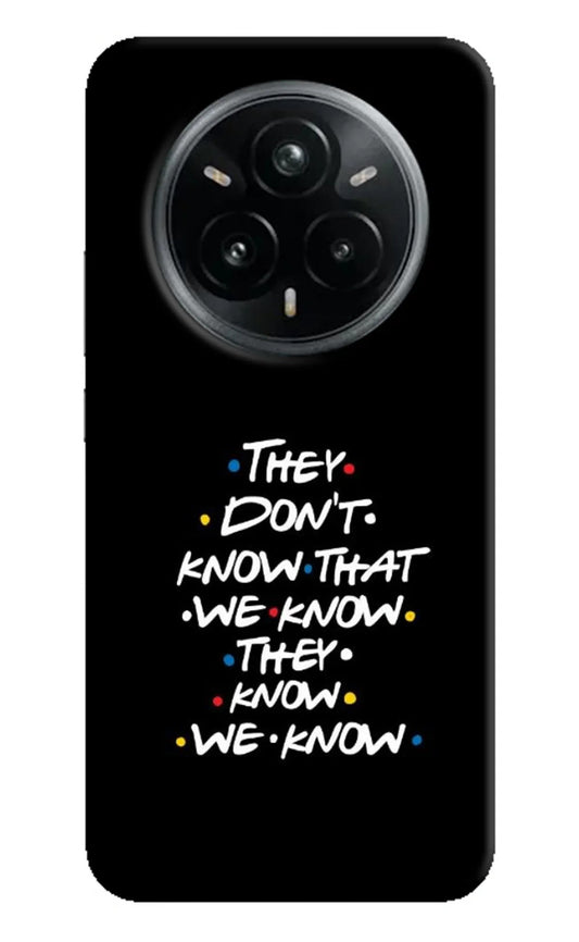 FRIENDS Dialogue Realme 14 Pro Plus 5G Back Cover
