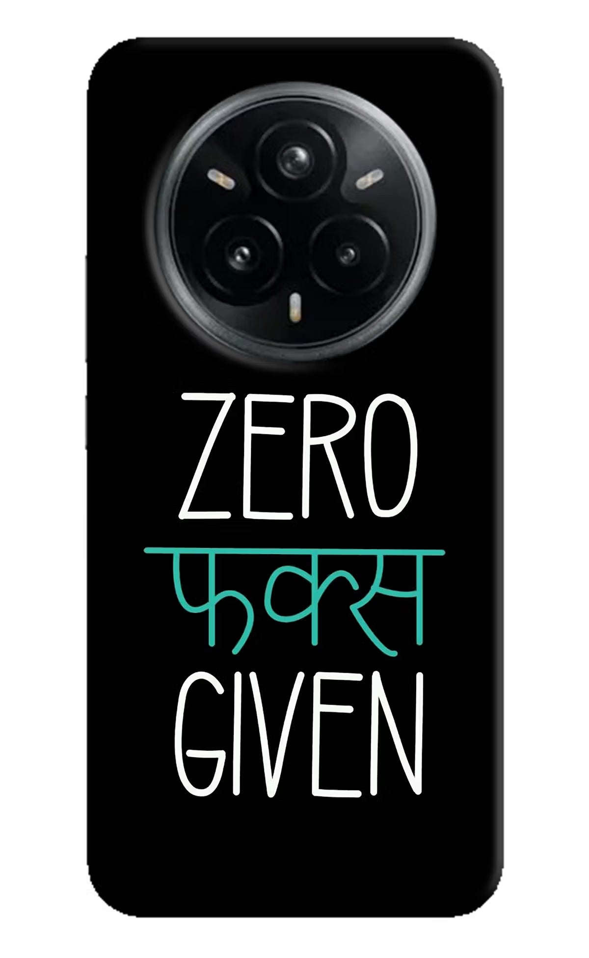 Zero Fucks Given Realme 14 Pro Plus 5G Back Cover