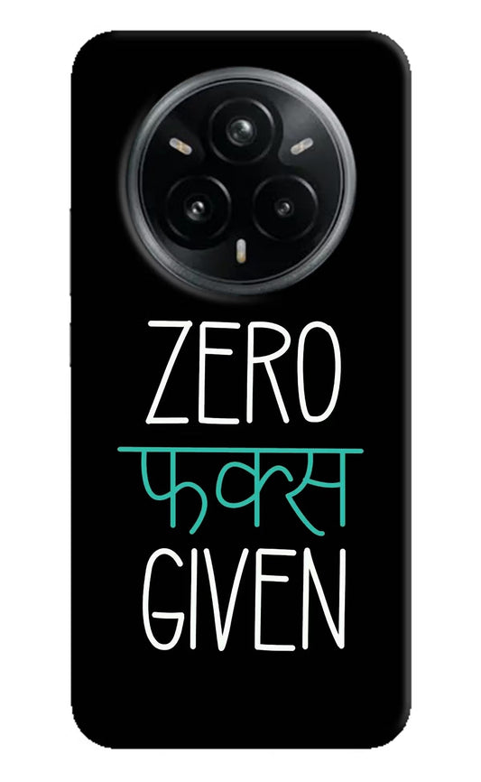 Zero Fucks Given Realme 14 Pro Plus 5G Back Cover