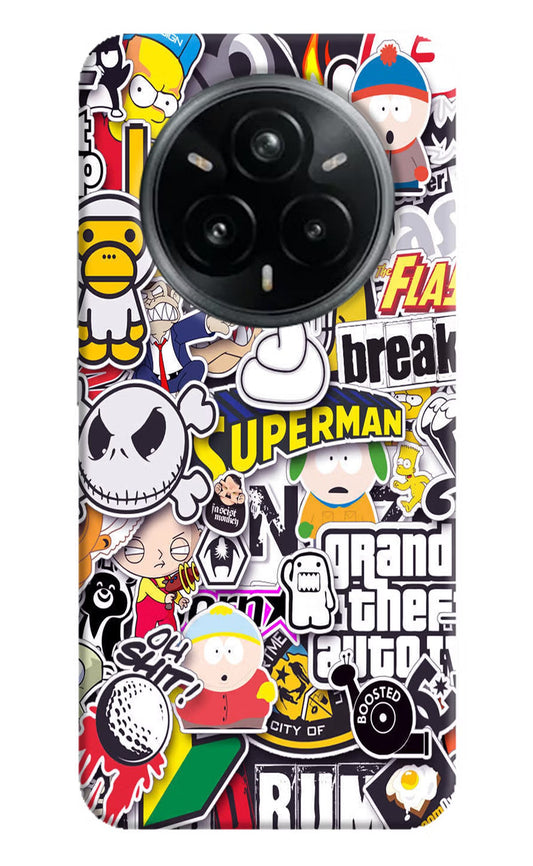 Sticker Bomb Realme 14 Pro Plus 5G Back Cover
