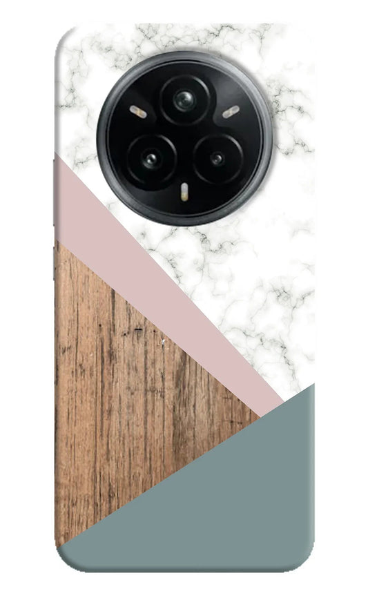 Marble wood Abstract Realme 14 Pro Plus 5G Back Cover