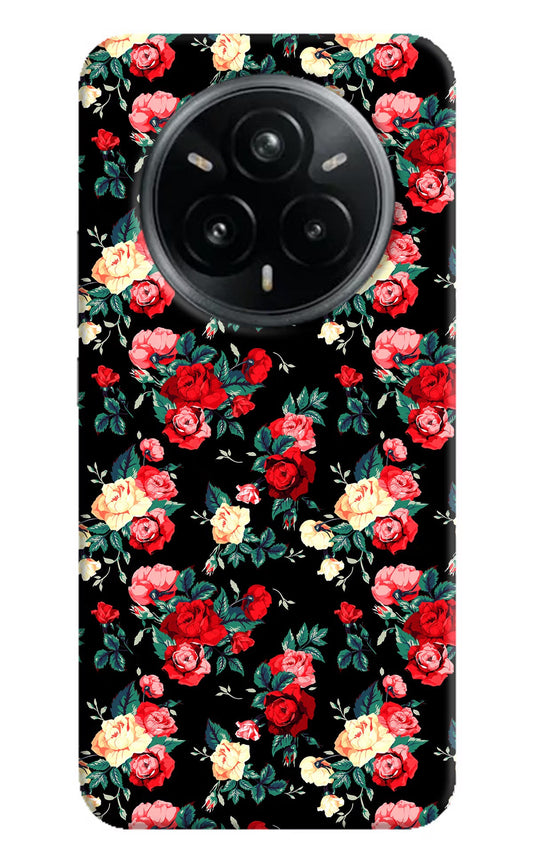 Rose Pattern Realme 14 Pro Plus 5G Back Cover