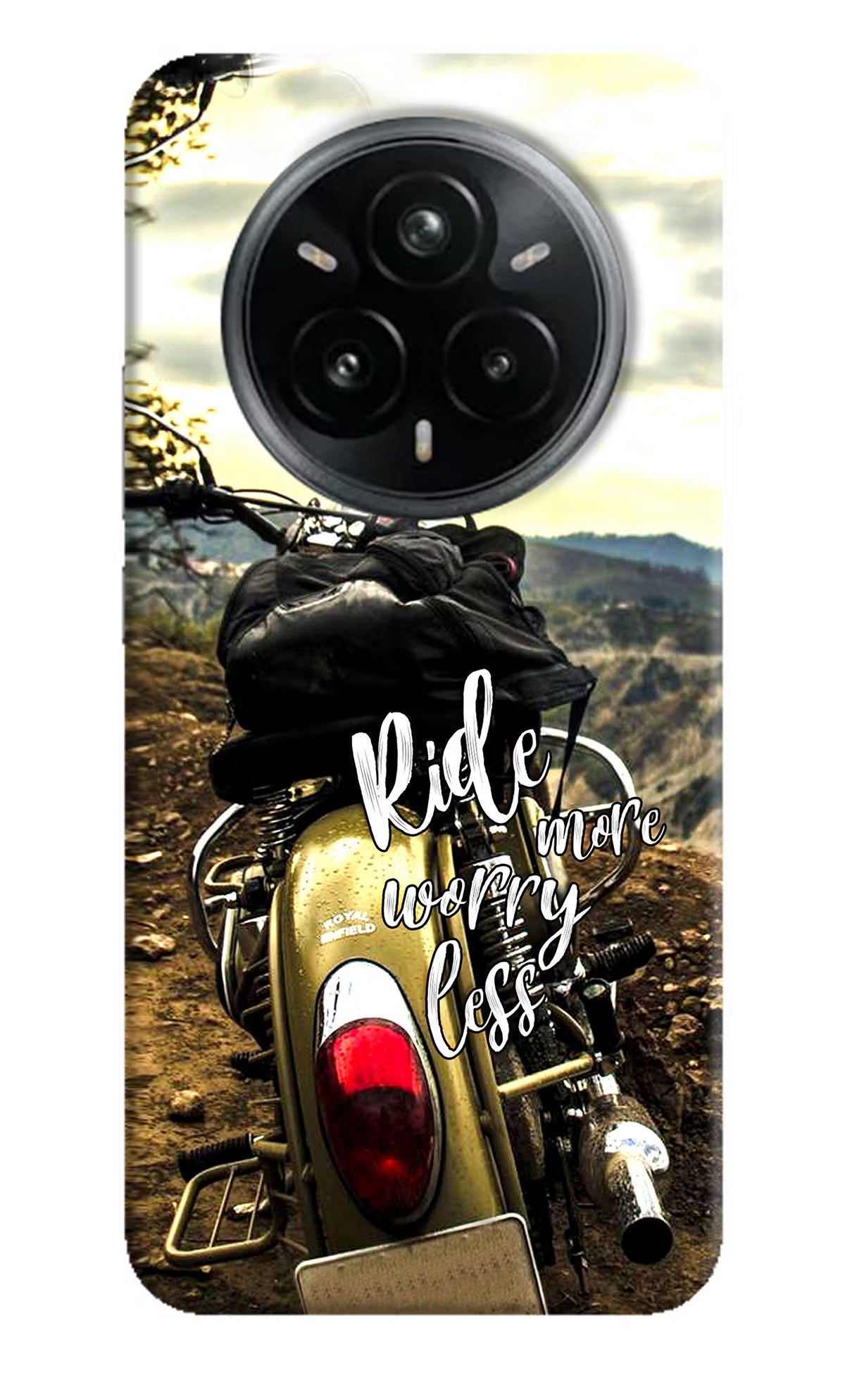 Ride More Worry Less Realme 14 Pro Plus 5G Back Cover