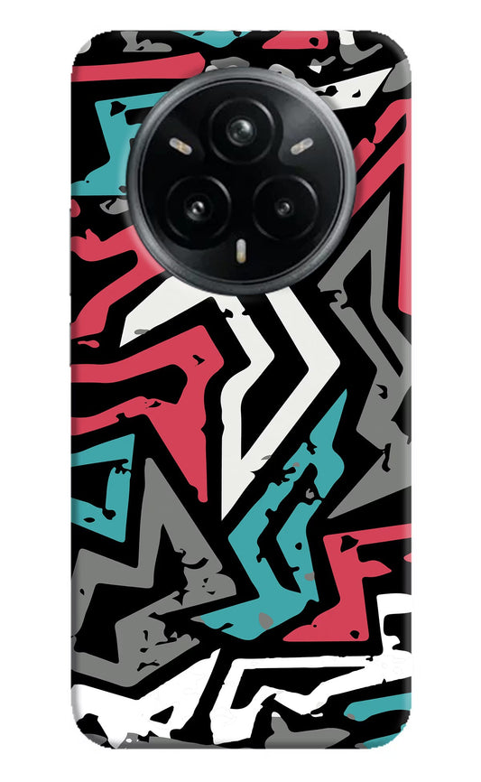 Geometric Graffiti Realme 14 Pro Plus 5G Back Cover