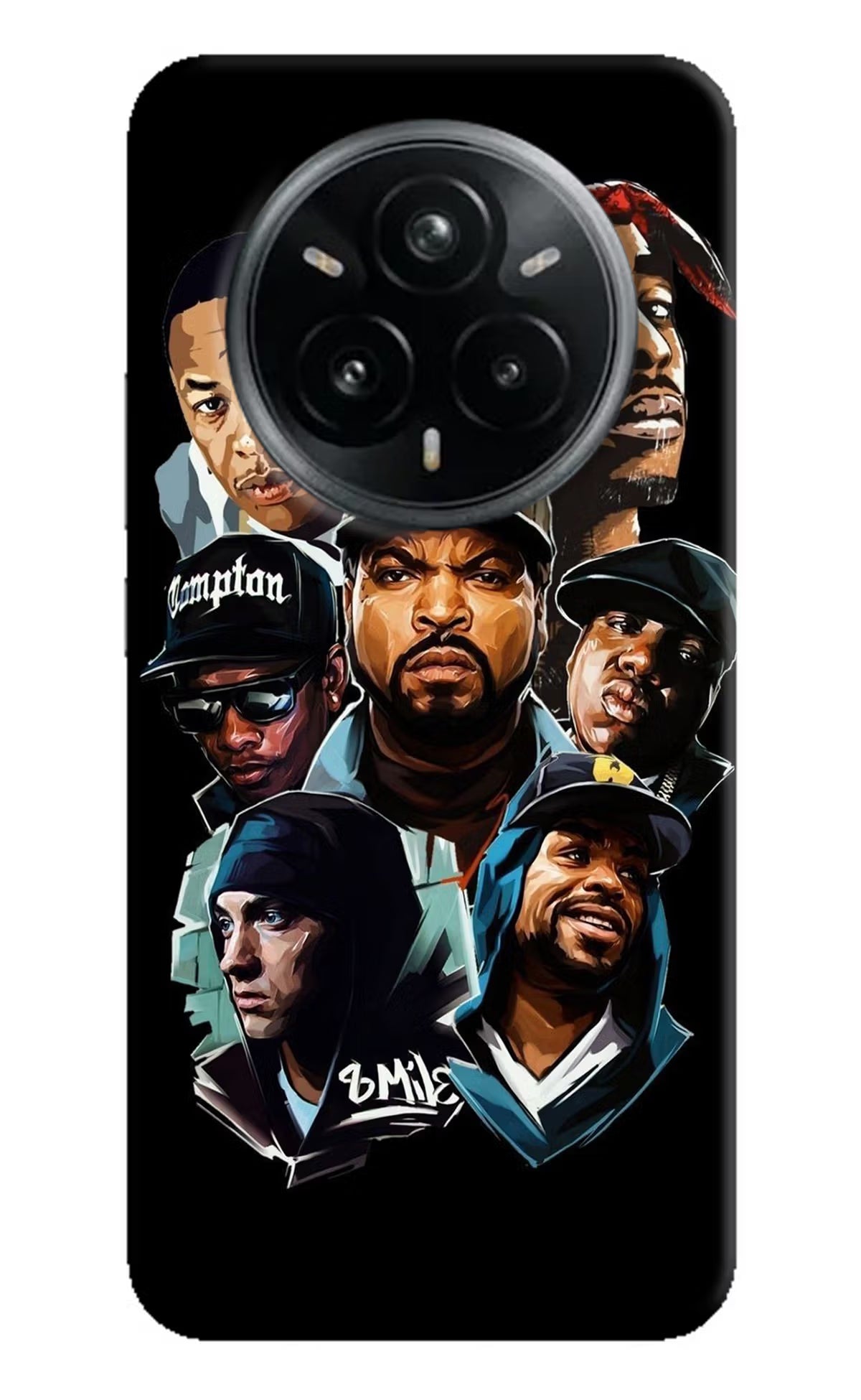 Rappers Realme 14 Pro Plus 5G Back Cover