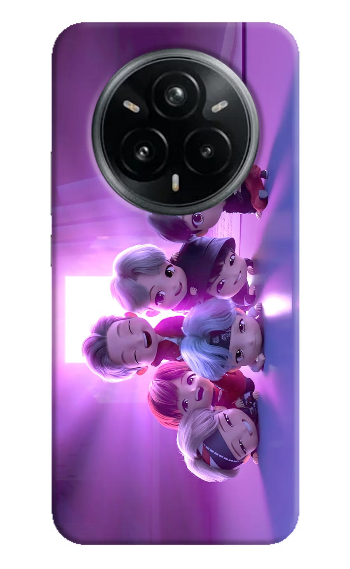 BTS Chibi Realme 14 Pro Plus 5G Back Cover