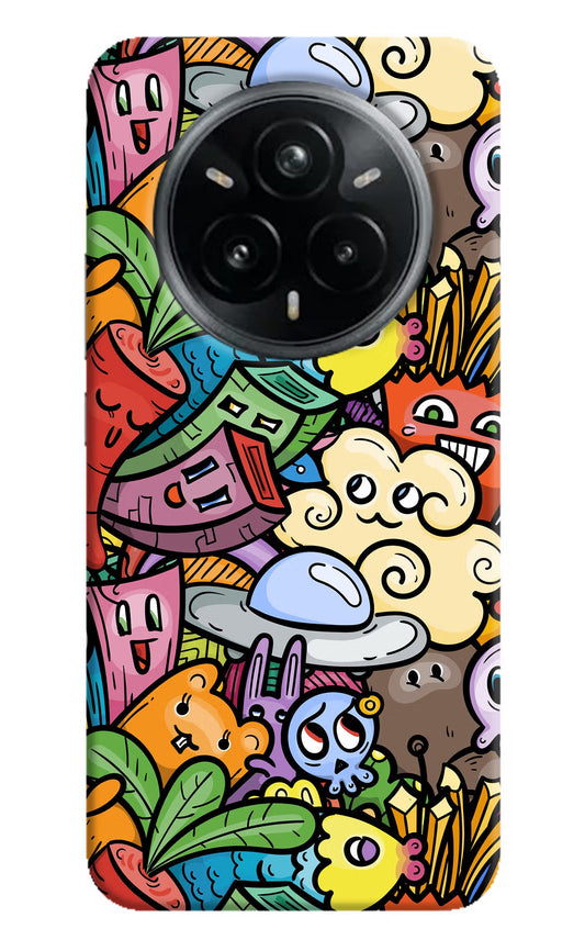 Veggie Doodle Realme 14 Pro Plus 5G Back Cover