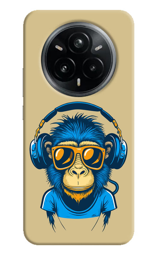 Monkey Headphone Realme 14 Pro Plus 5G Back Cover