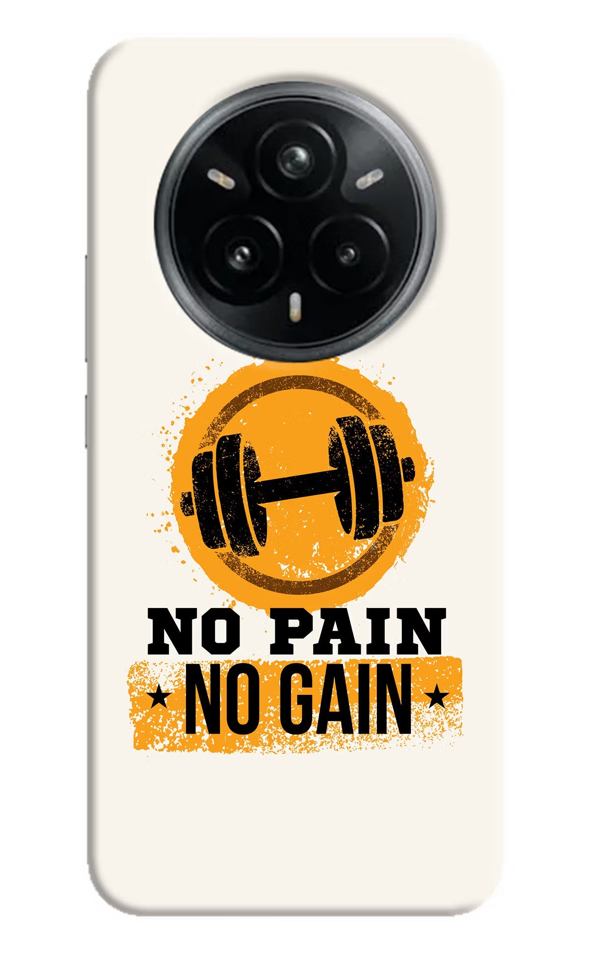 No Pain No Gain Realme 14 Pro Plus 5G Back Cover
