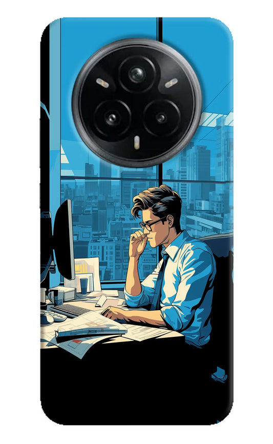 Focused Hustler (AI Generated) Realme 14 Pro Plus 5G Back Cover