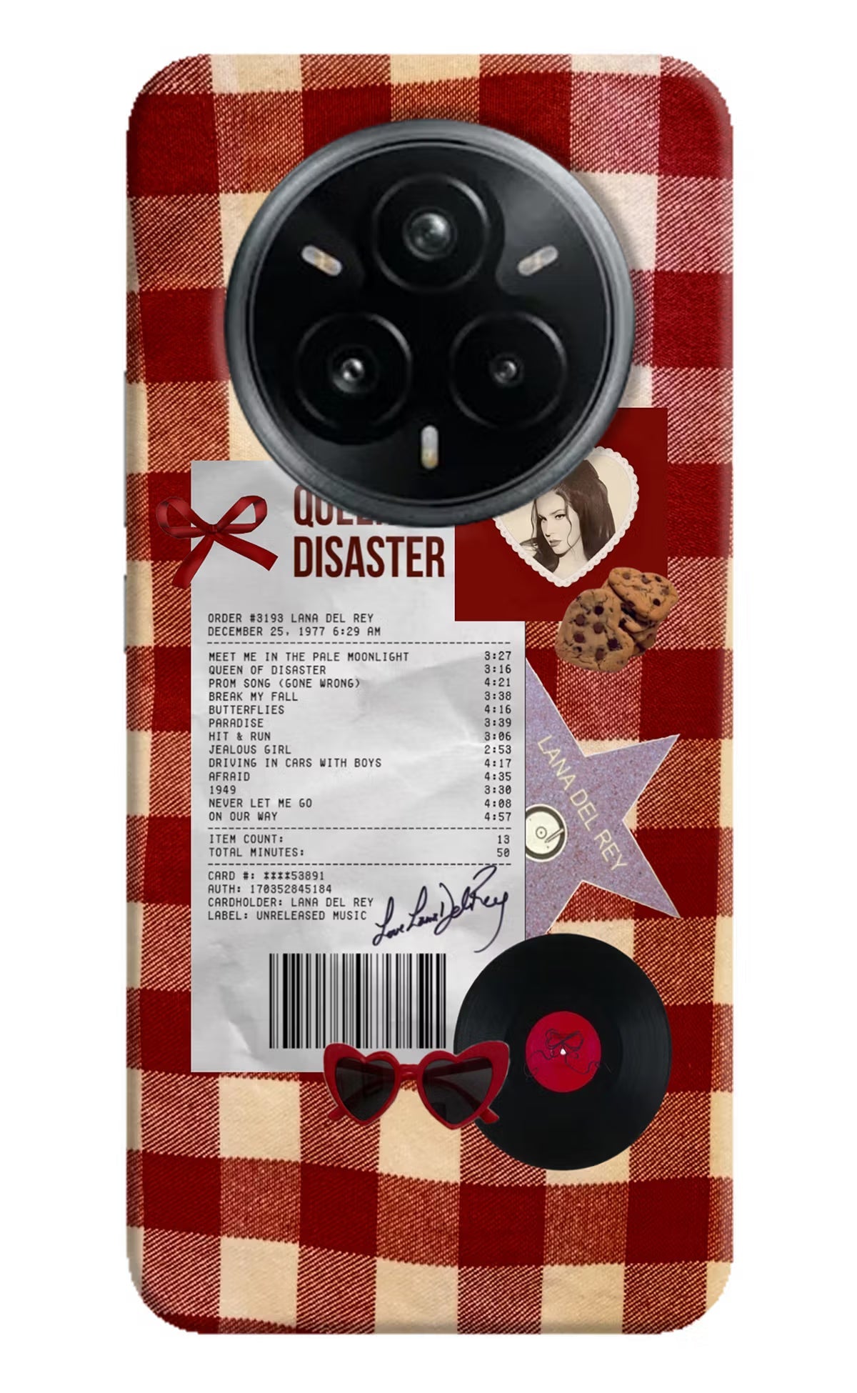 Queen of Disaster Realme 14 Pro Plus 5G Back Cover