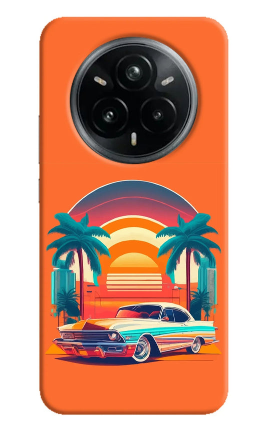 Palm Drive 80s Realme 14 Pro Plus 5G Back Cover