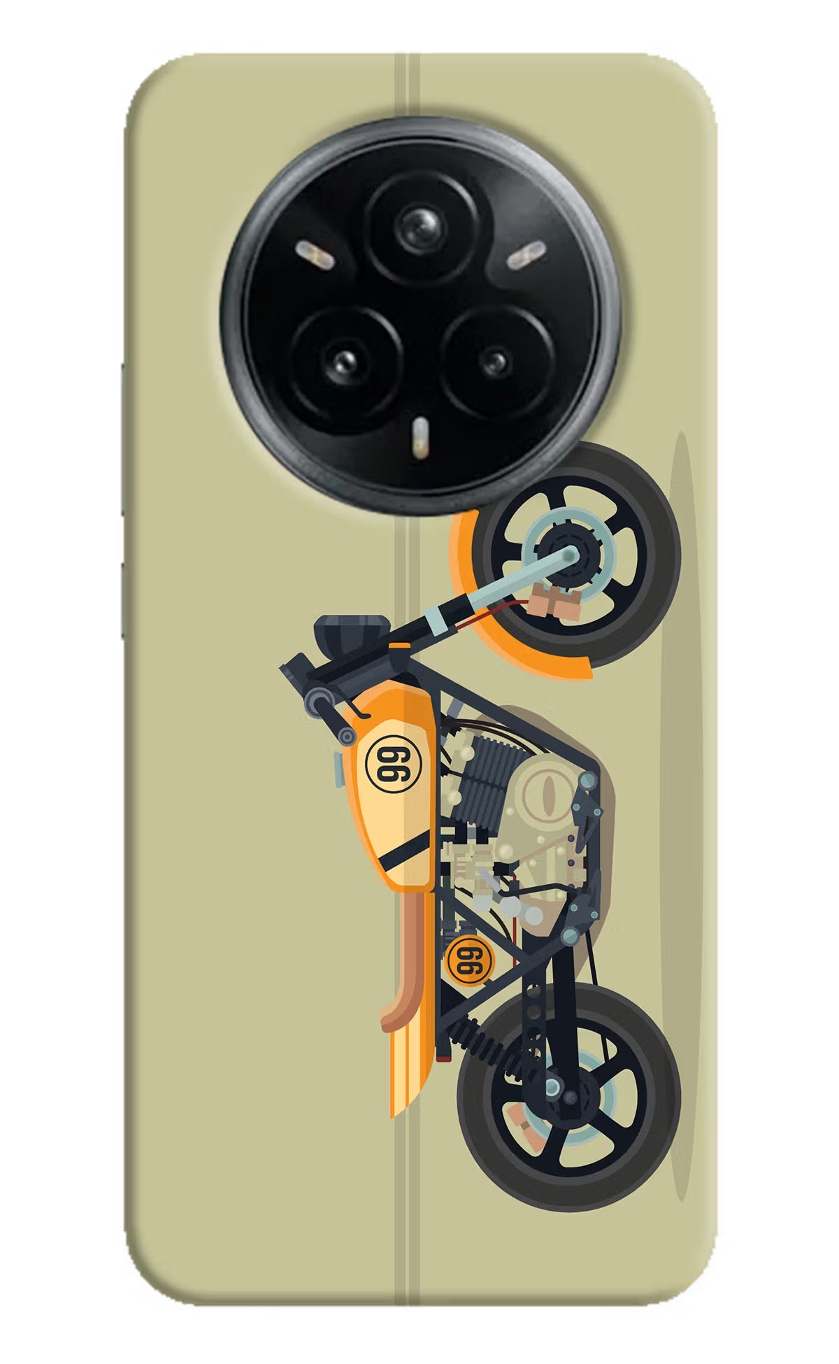 Vertical Speedster Realme 14 Pro Plus 5G Back Cover
