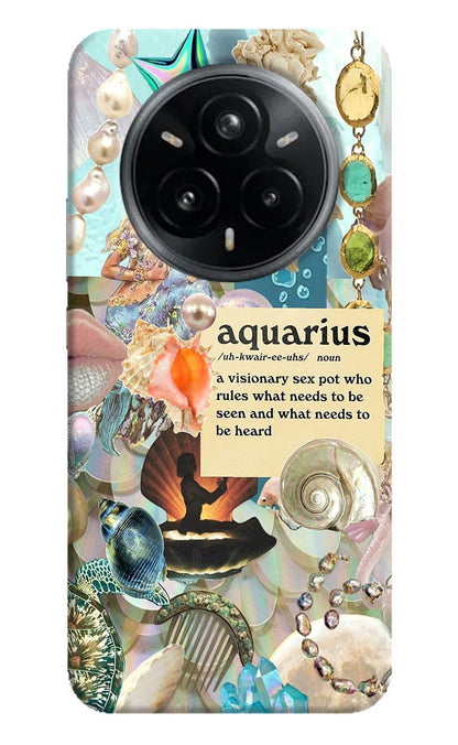 Aquarius Zodiac Realme 14 Pro Plus 5G Back Cover