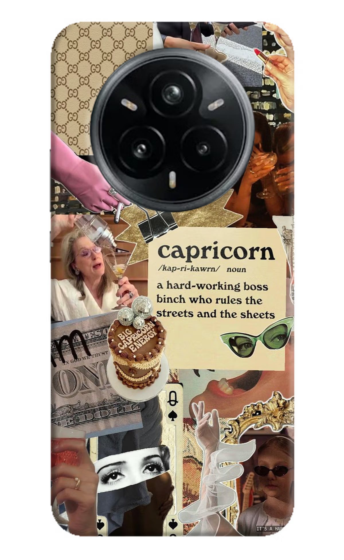 Capricorn Zodiac Realme 14 Pro Plus 5G Back Cover