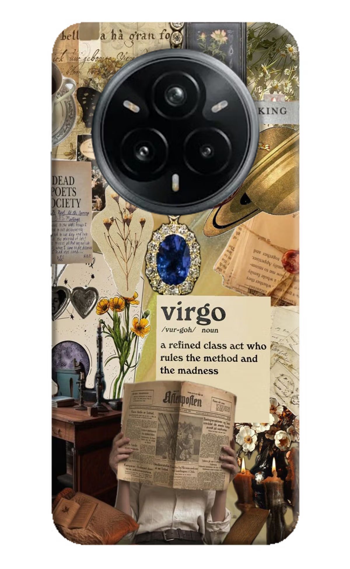 Virgo Zodiac Realme 14 Pro Plus 5G Back Cover
