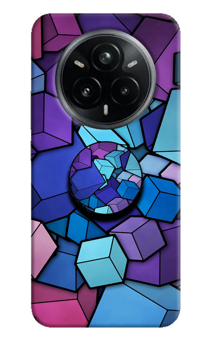 Cubic Abstract Realme 14 Pro Plus 5G Pop Case