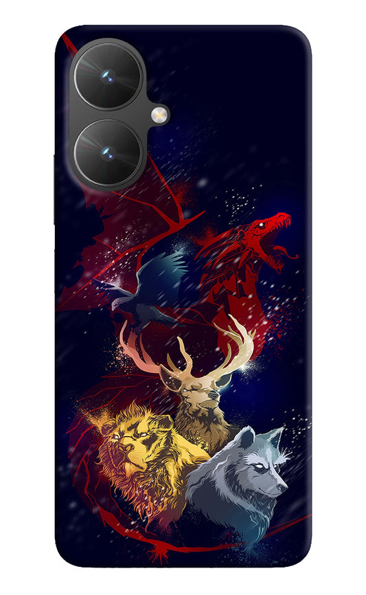 Game Of Thrones Poco M6 5G Back Cover