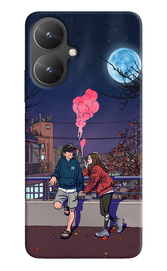 Chilling Couple Poco M6 5G Back Cover