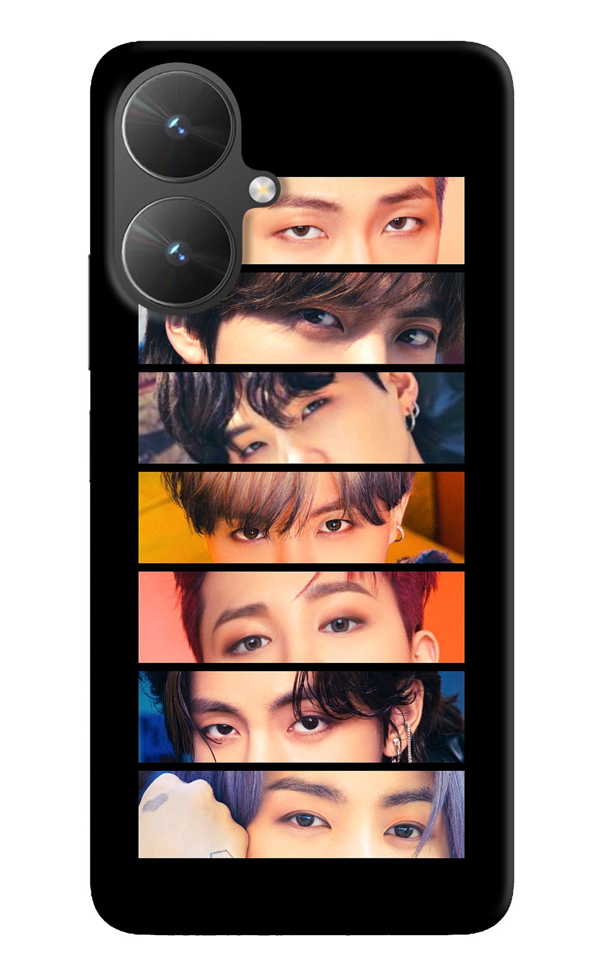 BTS Eyes Poco M6 5G Back Cover