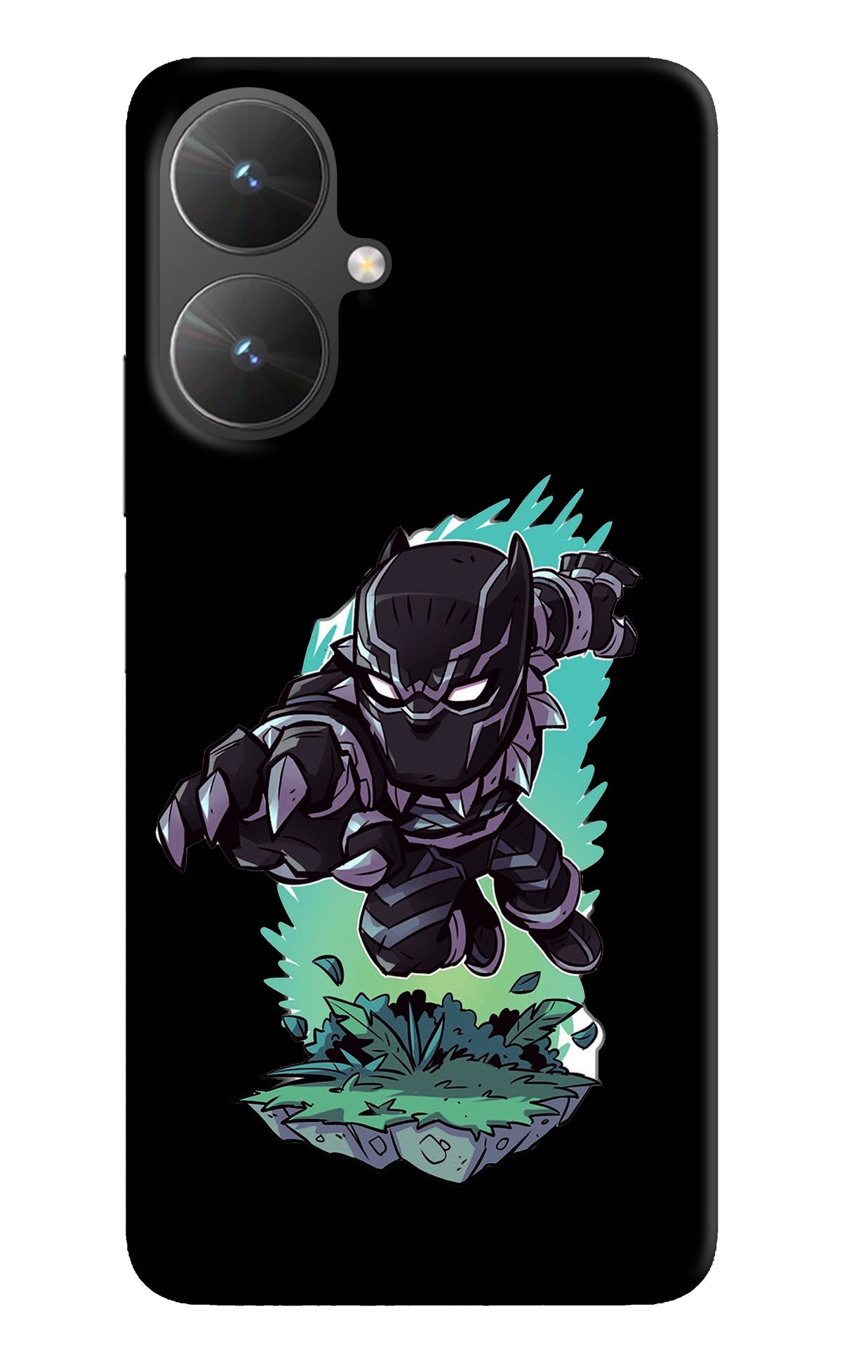 Black Panther Poco M6 5G Back Cover