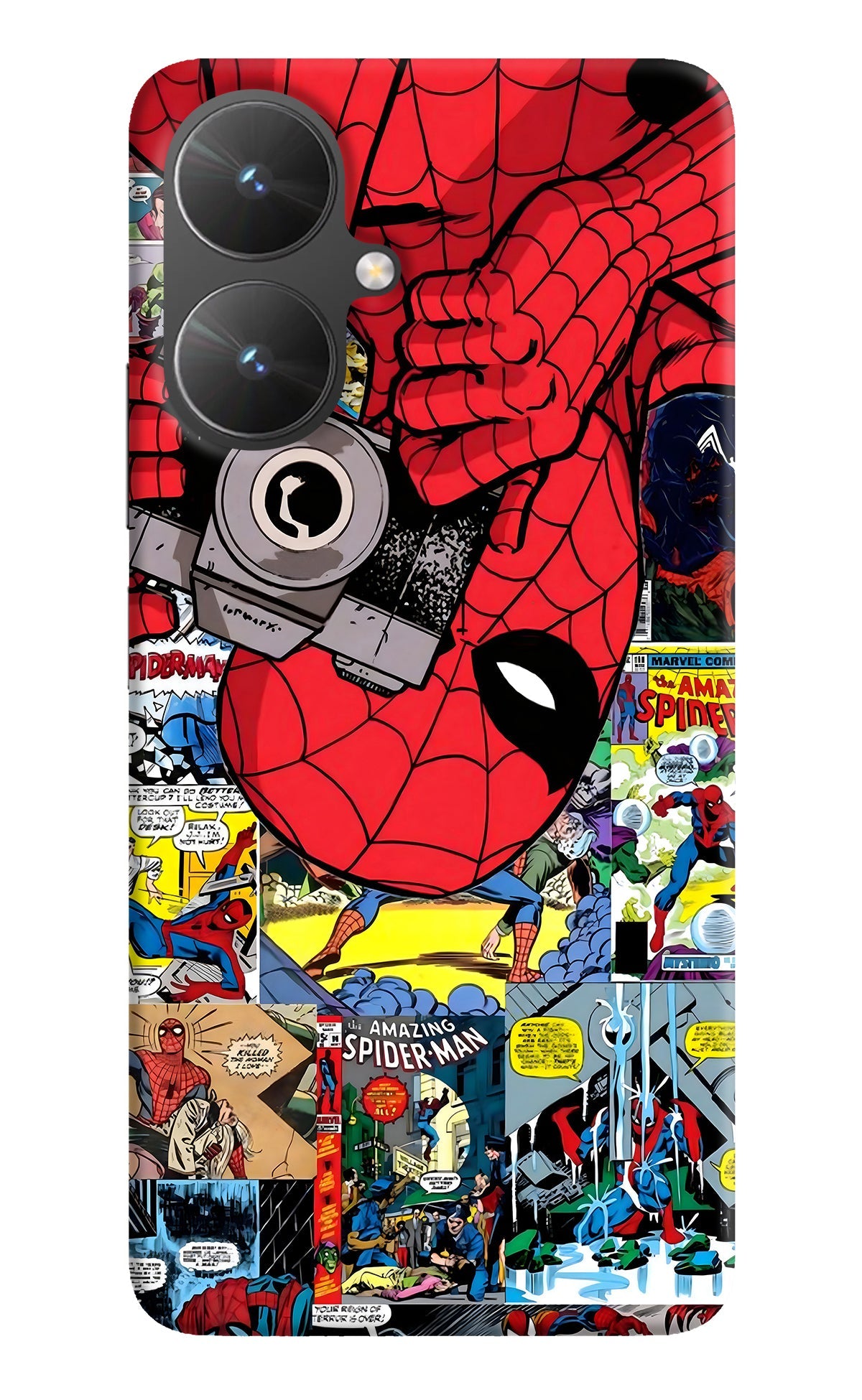 Spider Man Poco M6 5G Back Cover