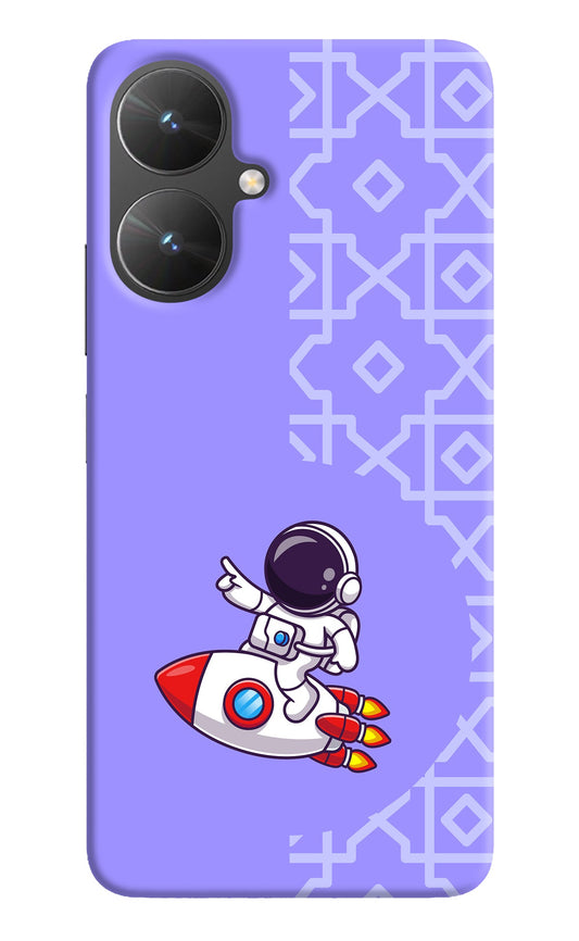 Cute Astronaut Poco M6 5G Back Cover