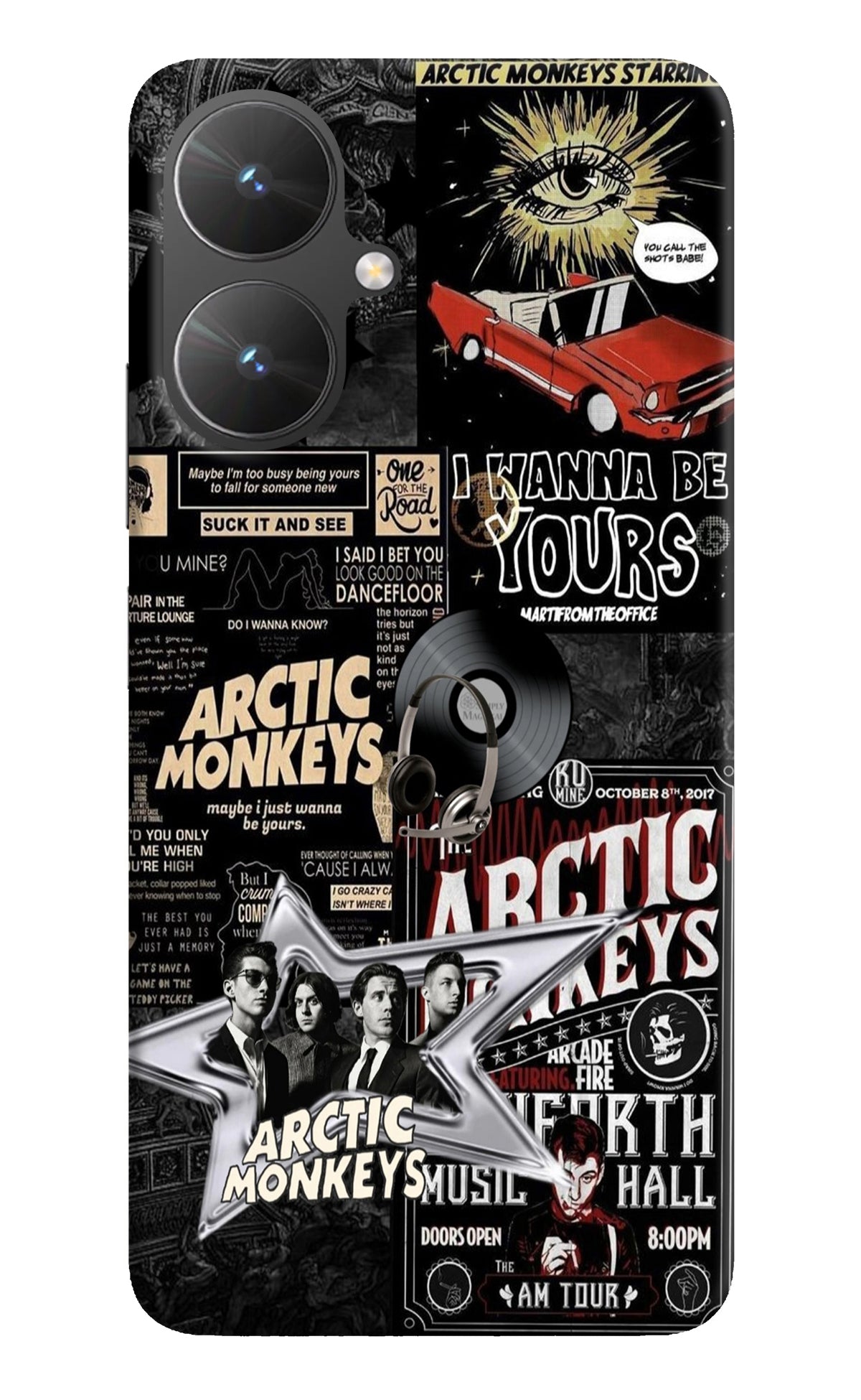 Arctic Monkeys Poco M6 5G Back Cover