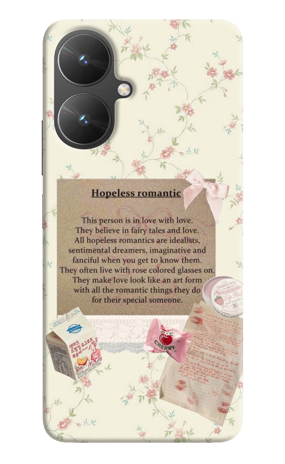 Hopeless Romantic Poco M6 5G Back Cover