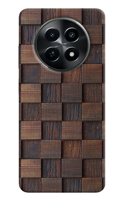 Wooden Cube Design Realme C65 5G Back Cover