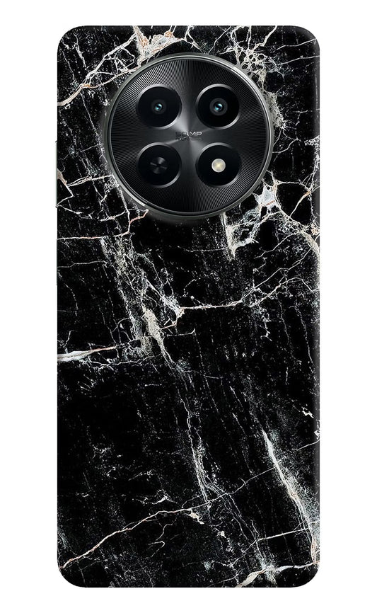 Black Marble Texture Realme C65 5G Back Cover