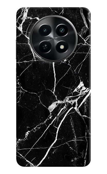 Black Marble Pattern Realme C65 5G Back Cover