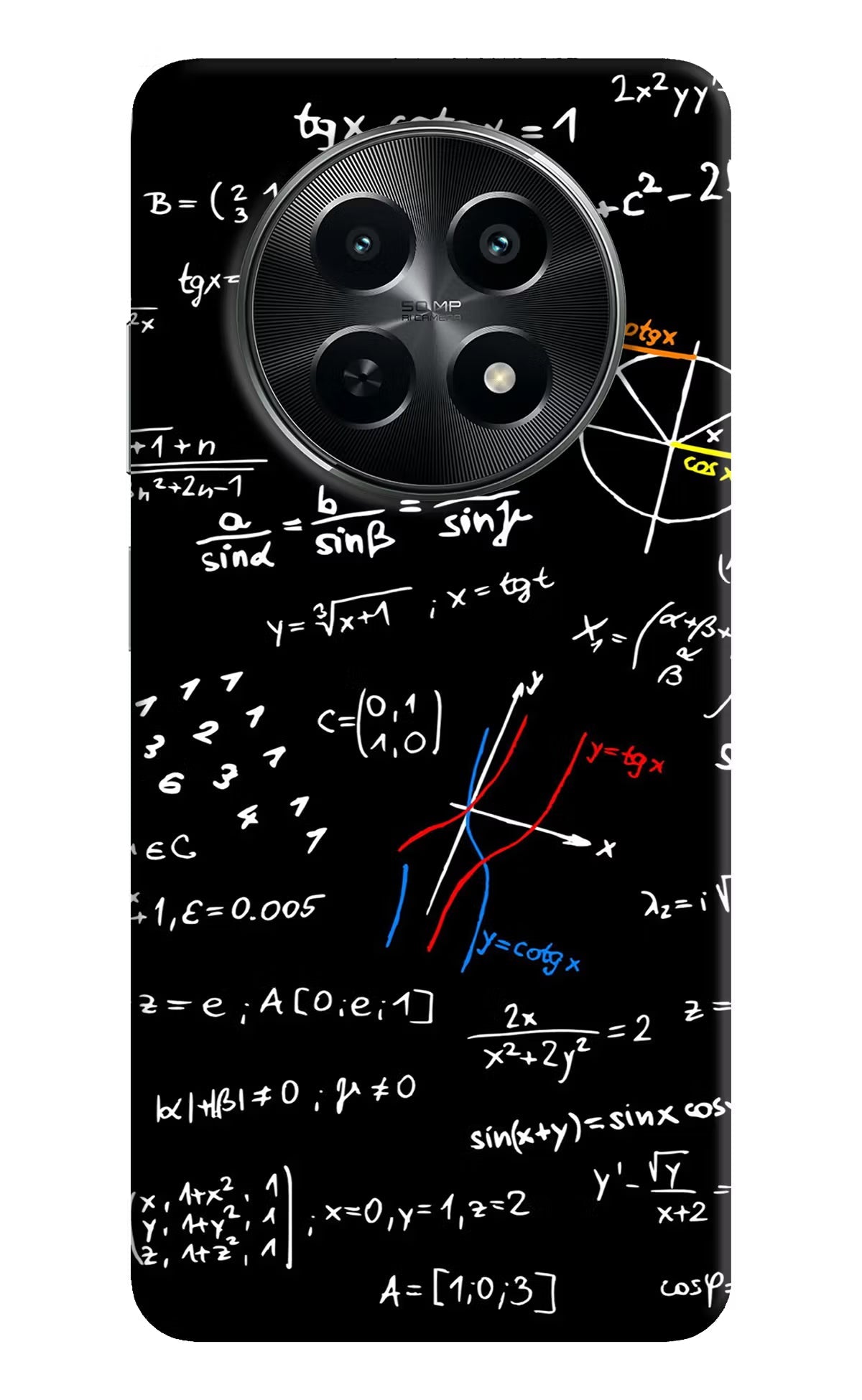 Mathematics Formula Realme C65 5G Back Cover