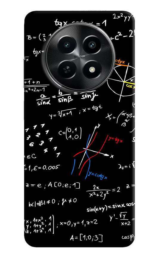 Mathematics Formula Realme C65 5G Back Cover